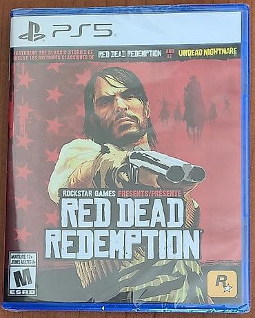 Ps5 Red dead redemption 1 oyun diski. Tam bağlı upokovkada orginal lalafo.az -da Ps5 Red dead redemption 1 oyun diski. Tam bağlı upokovkada orginal