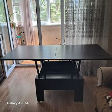 Qonaq masası, İşlənmiş, Transformer, MDF, Kvadrat masa lalafo.az -da Qonaq masası, İşlənmiş, Transformer, MDF, Kvadrat masa
