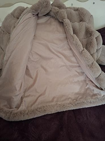 Qadınlar üçün süni kürk palto - Rəng: bej/taqqarışıq açıq qəhvəyi - lalafo.az -da Qadınlar üçün süni kürk palto - Rəng: bej/taqqarışıq açıq qəhvəyi -