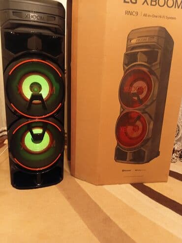 LG XBOOM RN9 — güclü “All-in-One” Hi‑Fi səs sistemi. Xüsusiyyətlər: - lalafo.az -da LG XBOOM RN9 — güclü “All-in-One” Hi‑Fi səs sistemi. Xüsusiyyətlər: -