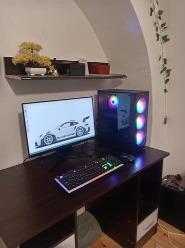 Gaming stolüstü kompüter dəsti Tərkib: - Sistem bloku: ön paneldə 3 lalafo.az -da Gaming stolüstü kompüter dəsti Tərkib: - Sistem bloku: ön paneldə 3