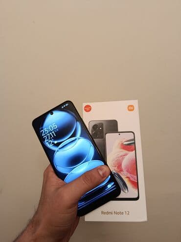 Redmi Note 12, 256 GB, rəng - Qara, Sensor, Barmaq izi, İki sim kartlı lalafo.az -da Redmi Note 12, 256 GB, rəng - Qara, Sensor, Barmaq izi, İki sim kartlı