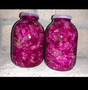 Məhsul: Ev üsulu qırmızı kələm turşusu (bankada) 5 kq bacokdada var lalafo.az -da Məhsul: Ev üsulu qırmızı kələm turşusu (bankada) 5 kq bacokdada var