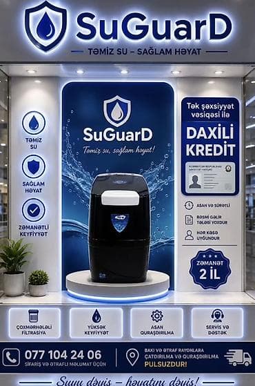SuGuarD su təmizləyici cihazı – Təmiz su, sağlam həyat! lalafo.az -da SuGuarD su təmizləyici cihazı – Təmiz su, sağlam həyat!