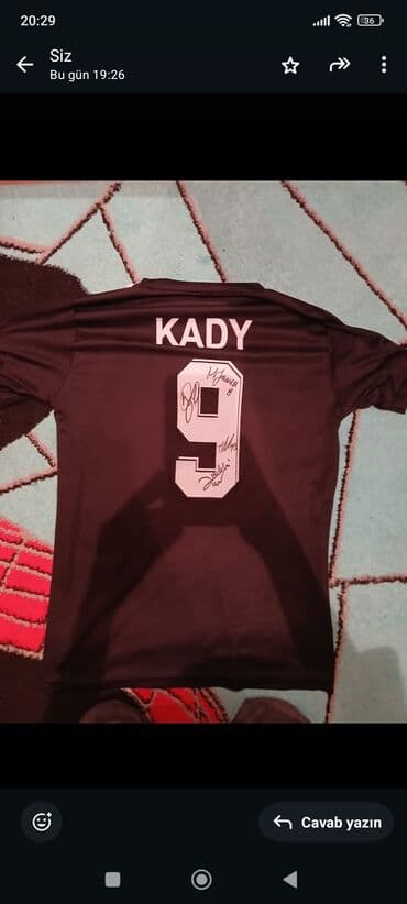 İmzali Qarabağ forması KADY lalafo.az -da İmzali Qarabağ forması KADY