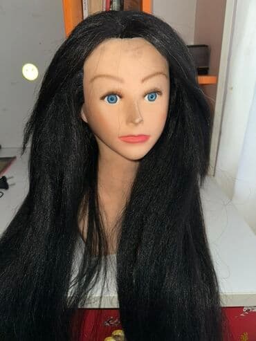 Peşəkar məşq üçün maneken başı – uzun qara saçlı - Salon təlimləri lalafo.az -da Peşəkar məşq üçün maneken başı – uzun qara saçlı - Salon təlimləri