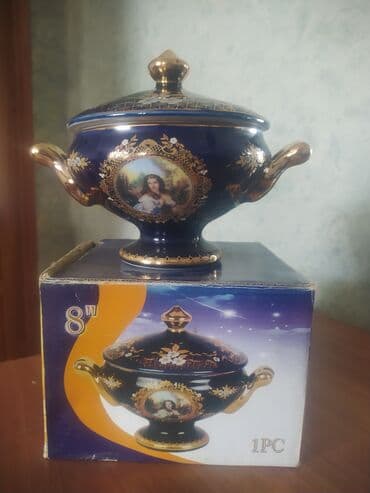 Məhsul: Dekorativ qapaqlı qab (8" – 1 ədəd) Təsvir: - Dərin, tünd lalafo.az -da Məhsul: Dekorativ qapaqlı qab (8" – 1 ədəd) Təsvir: - Dərin, tünd