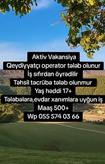 Online iş lalafo.az -da Online iş