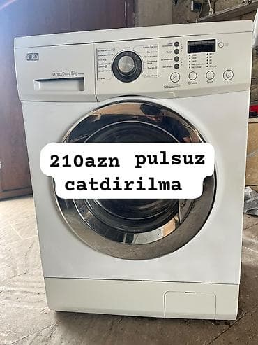 LG paltaryuyan maşın – Inverter Direct Drive, 6 kq yükləmə. - Ön lalafo.az -da LG paltaryuyan maşın – Inverter Direct Drive, 6 kq yükləmə. - Ön