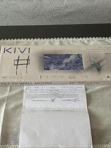 KIVI Tilt TV Wall Mount – divara quraşdırılan universal asqı - Ekran at lalafo.az KIVI Tilt TV Wall Mount – divara quraşdırılan universal asqı - Ekran