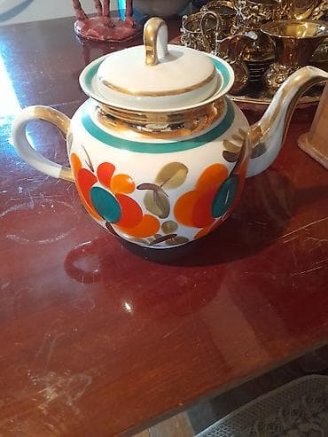 Rəng - Qızılı, Dəm caydanı, Keramika lalafo.az -da Rəng - Qızılı, Dəm caydanı, Keramika