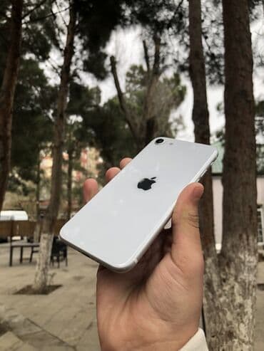 IPhone SE 2022, 128 GB, Ağ, Barmaq izi lalafo.az -da IPhone SE 2022, 128 GB, Ağ, Barmaq izi