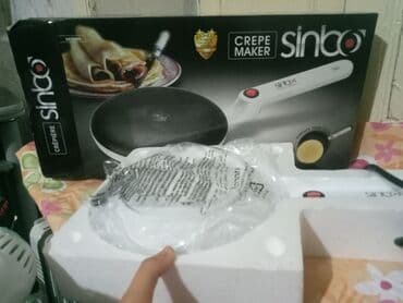 Blinçik aparatları: Məhsul: Sinbo Crepe Maker (SP 5208) Блинница Новая Xüsusiyyətlər: - lalafo.az -da — 3 Blinçik aparatları: Məhsul: Sinbo Crepe Maker (SP 5208) Блинница Новая Xüsusiyyətlər: - — 3