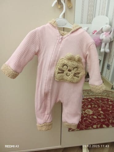 Kombinezon, Qız üçün, 3 - 6 ay, Baby Pink lalafo.az -da Kombinezon, Qız üçün, 3 - 6 ay, Baby Pink