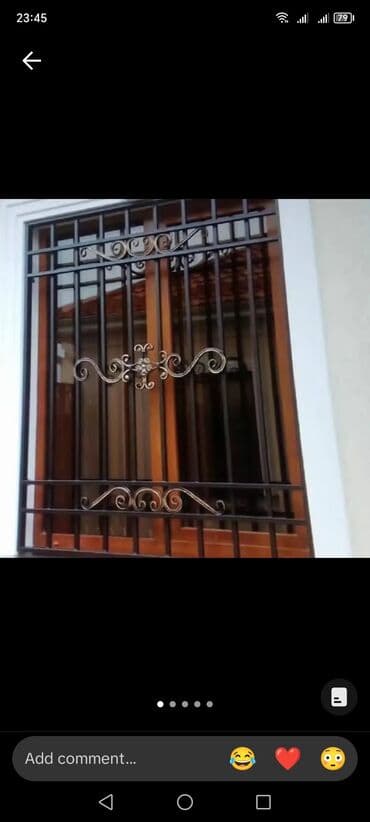 Москитные сетки: Məhsul: Dəmir pəncərə barmaqlığı Təsvir: - Pəncərələr üçün dekorativ at lalafo.az — 10 Москитные сетки: Məhsul: Dəmir pəncərə barmaqlığı Təsvir: - Pəncərələr üçün dekorativ — 10