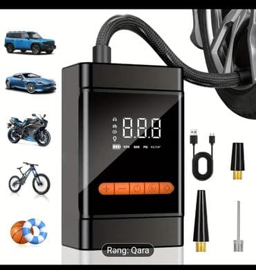 Hava Kompresoru, Təkər Şişirici, 150PSI. Yenidən Şarj Edilən Batareya lalafo.az -da Hava Kompresoru, Təkər Şişirici, 150PSI. Yenidən Şarj Edilən Batareya