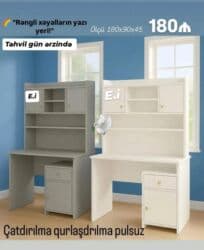 Oğlan və qız üçün, Yeni, Siyirməli, Yazı masası, Stulsuz lalafo.az -da Oğlan və qız üçün, Yeni, Siyirməli, Yazı masası, Stulsuz