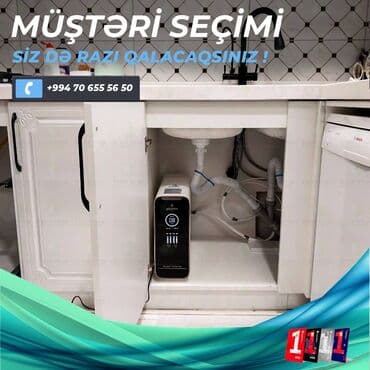 Фильтры для воды: Smart Su təmizləmə qurğusunun özəllikləri: * Türkiyə istehsalı, * 280 at lalafo.az — 1 Фильтры для воды: Smart Su təmizləmə qurğusunun özəllikləri: * Türkiyə istehsalı, * 280 — 1