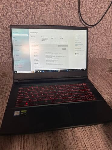 MSI: MSI GF63 Thin 9SCXR oyun noutbuku İşlənmiş( real alıcıya endirim lalafo.az -da — 1 MSI: MSI GF63 Thin 9SCXR oyun noutbuku İşlənmiş( real alıcıya endirim — 1