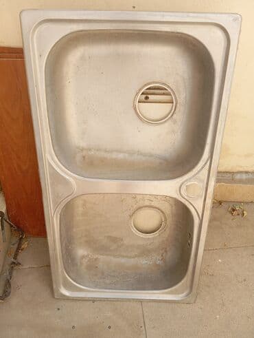 İşlənmiş Düzbucaqlı Mətbəx çanağı, Şkafsız, Paslanmaz polad lalafo.az -da İşlənmiş Düzbucaqlı Mətbəx çanağı, Şkafsız, Paslanmaz polad