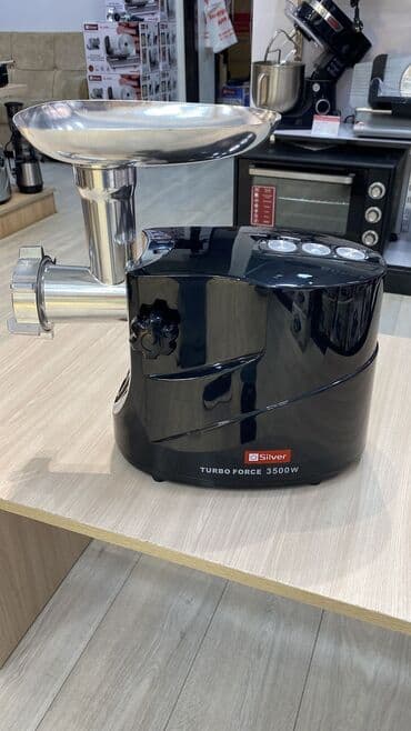 Ət çəkən maşın Silver, 3500 Vt, Revers ilə, Yeni lalafo.az -da Ət çəkən maşın Silver, 3500 Vt, Revers ilə, Yeni