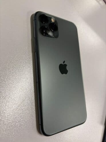 IPhone 11 Pro, 256 GB, Matte Midnight Green, Face ID lalafo.az -da IPhone 11 Pro, 256 GB, Matte Midnight Green, Face ID