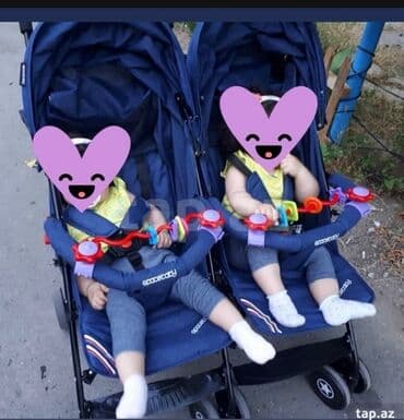 Əkizlər üçün araba, Yaş: 6-12 ay, Ödənişli çatdırılma lalafo.az -da Əkizlər üçün araba, Yaş: 6-12 ay, Ödənişli çatdırılma