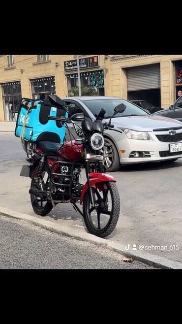 Moto: şəhər içi sürüş və kuryerlik üçün praktik benzinli motosiklet lalafo.az -da Moto: şəhər içi sürüş və kuryerlik üçün praktik benzinli motosiklet