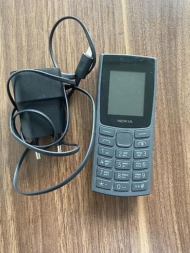 Nokia 105 4G, < 2 GB Memory Capacity, rəng - Boz, Düyməli lalafo.az -da Nokia 105 4G, < 2 GB Memory Capacity, rəng - Boz, Düyməli