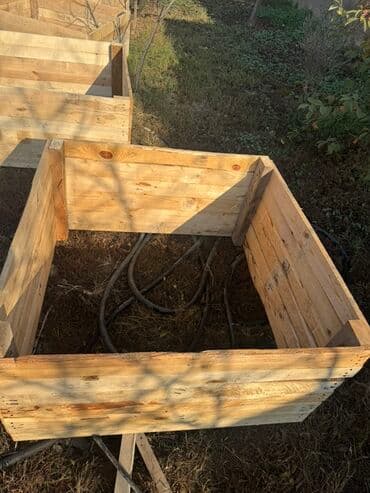 Рейки, доски: Məhsul: Taxta bağ qutuları / yüksəldilmiş əkim yataqları Təsvir: - at lalafo.az — 3 Рейки, доски: Məhsul: Taxta bağ qutuları / yüksəldilmiş əkim yataqları Təsvir: - — 3