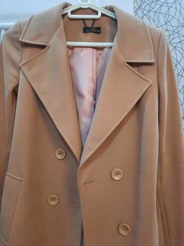 Бусы: Пальто, S, цвет - Бежевый at lalafo.az — 3 Бусы: Пальто, S, цвет - Бежевый — 3