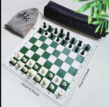 Daşına bilən şahmat dəsti Ölçü:45x45 Sumkasıda var✅ Əlaqə üçün yaza at lalafo.az Daşına bilən şahmat dəsti Ölçü:45x45 Sumkasıda var✅ Əlaqə üçün yaza