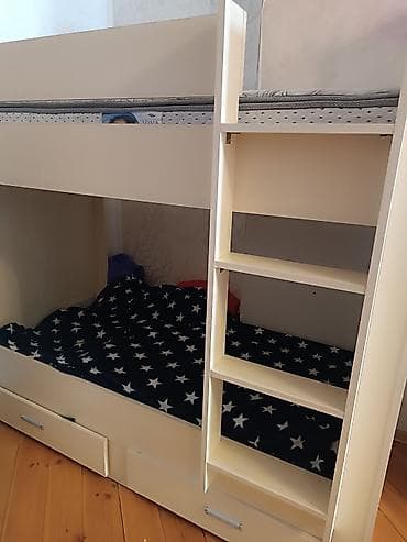 İki mərtəbəli uşaq çarpayısı - Kompakt dizayn: 2 nəfərlik quruluş lalafo.az -da İki mərtəbəli uşaq çarpayısı - Kompakt dizayn: 2 nəfərlik quruluş