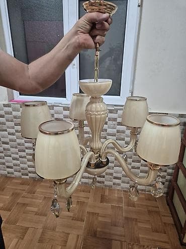 Люстра, 5 ламп at lalafo.az Люстра, 5 ламп