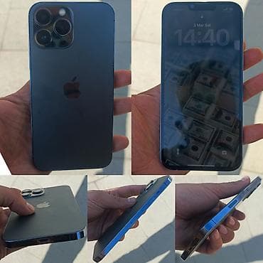IPhone 13 Pro, 128 GB, Göy, Simsiz şarj, Face ID lalafo.az -da IPhone 13 Pro, 128 GB, Göy, Simsiz şarj, Face ID