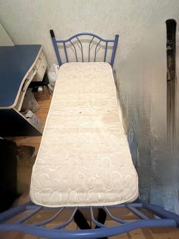 Təknəfərlik çarpayı, Bazasız, Matras ilə, Siyirməsiz lalafo.az -da Təknəfərlik çarpayı, Bazasız, Matras ilə, Siyirməsiz