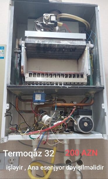 Divar tipli qaz kombisi 32 Termoqaz - Qapalı yanma kameralı, baca lalafo.az -da Divar tipli qaz kombisi 32 Termoqaz - Qapalı yanma kameralı, baca