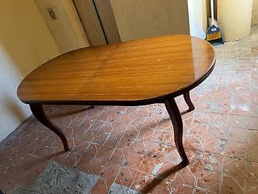 Qonaq masası, Açılan, Taxta, Oval masa lalafo.az -da Qonaq masası, Açılan, Taxta, Oval masa