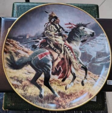 Коллекционная тарелка Franklin Mint «Great Spirit, Guide My Hand» lalafo.az -da Коллекционная тарелка Franklin Mint «Great Spirit, Guide My Hand»