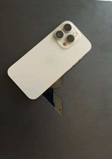 IPhone 15 Pro, 128 GB, Ağ, Zəmanət lalafo.az -da IPhone 15 Pro, 128 GB, Ağ, Zəmanət