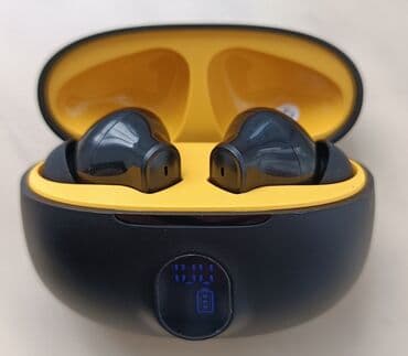 Минидиск-плееры: Новый Беспроводные (Bluetooth) Наушники, цвет - Черный at lalafo.az — 1 Минидиск-плееры: Новый Беспроводные (Bluetooth) Наушники, цвет - Черный — 1