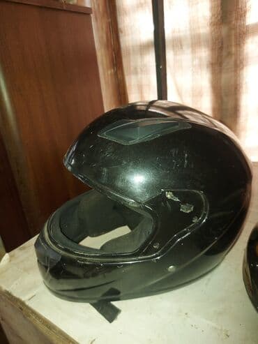 Moto əlcəklər: Tam üzlüq motosiklet dəbilqəsi - Rəng: qara, parlaq örtük - Korpus lalafo.az -da — 3 Moto əlcəklər: Tam üzlüq motosiklet dəbilqəsi - Rəng: qara, parlaq örtük - Korpus — 3
