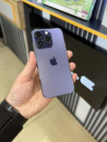 IPhone 14 Pro, Deep Purple, Face ID lalafo.az -da IPhone 14 Pro, Deep Purple, Face ID