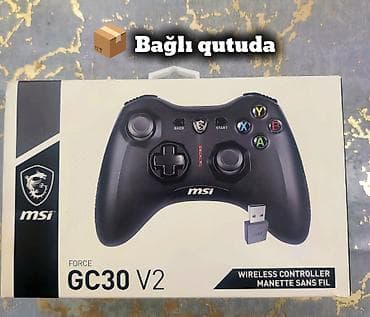 🎮MSI Force GC30 V2 simsiz oyun kontrolleri 1 həftə istifadə olunub lalafo.az -da 🎮MSI Force GC30 V2 simsiz oyun kontrolleri 1 həftə istifadə olunub