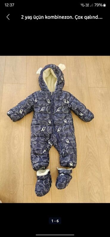 Kombinezon, Oğlan üçün, 1 - 2 yaş lalafo.az -da Kombinezon, Oğlan üçün, 1 - 2 yaş