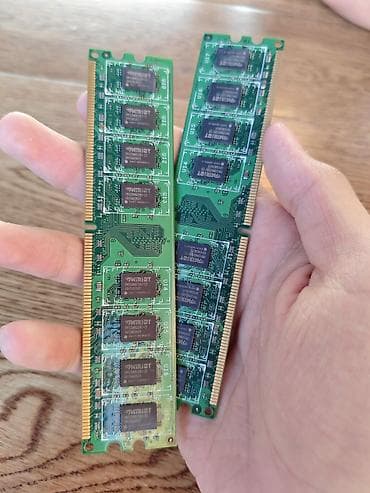Patriot DDR2 masaüstü RAM modulları (2 ədəd) - Yaddaş növü: DDR2 DIMM lalafo.az -da Patriot DDR2 masaüstü RAM modulları (2 ədəd) - Yaddaş növü: DDR2 DIMM