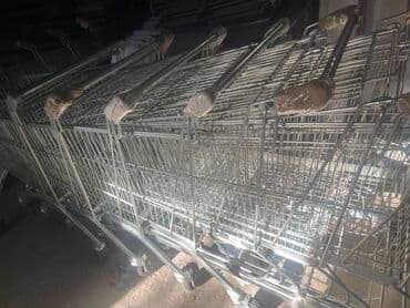 Mağaza arabaları: 75 l, Xrom, İşlənmiş, Ünvandan götürmə lalafo.az -da — 4 Mağaza arabaları: 75 l, Xrom, İşlənmiş, Ünvandan götürmə — 4