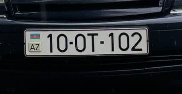 Azərbaycan dövlət qeydiyyat nişanı: 10-OT-102 - Nömrə formatı lalafo.az -da Azərbaycan dövlət qeydiyyat nişanı: 10-OT-102 - Nömrə formatı