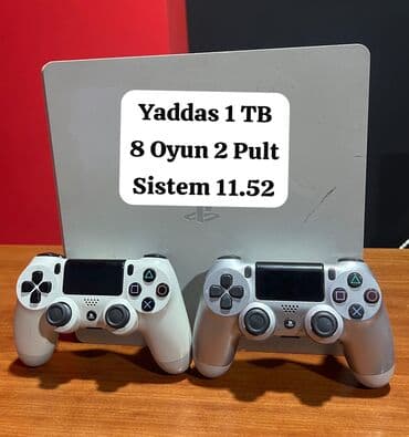 Ps 4 Slim Limited Edition Yaddas 1 TB Blomu Yerınde Yaddasında 8 Eded lalafo.az -da Ps 4 Slim Limited Edition Yaddas 1 TB Blomu Yerınde Yaddasında 8 Eded