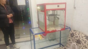 Kino-teatr, kafe və tədbirlər üçün elektrikli popkorn aparatı. - Şüşə lalafo.az -da Kino-teatr, kafe və tədbirlər üçün elektrikli popkorn aparatı. - Şüşə